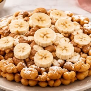 Banana Pudding funnel cake