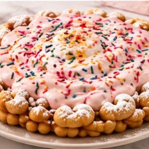Birthday Cake funnel cake