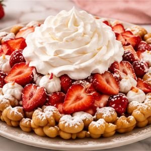 The Classic funnel cake